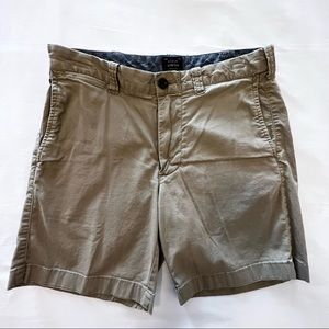 J Crew Khaki 7" Stretch Chino Short | Size 29”